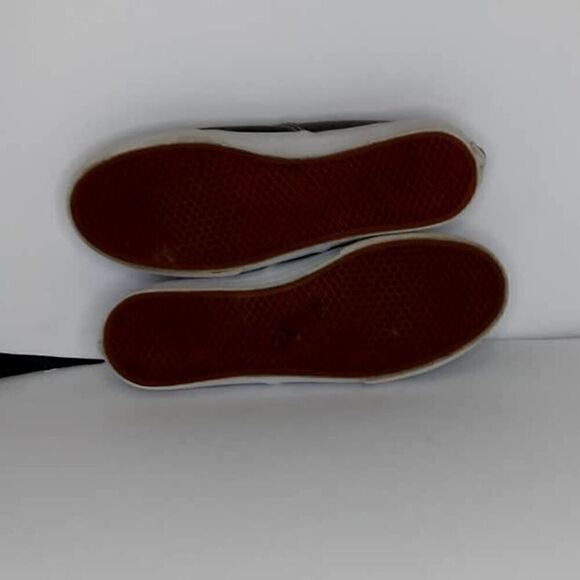 Vans Off the Wall Women's Pre-owned Classic Gray Sneakers -  sz. 8 1/2 - Picture 6 of 6